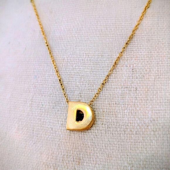 Avon Y2k Dainty Minimalist Gold Tone Necklace - Picture 1 of 3